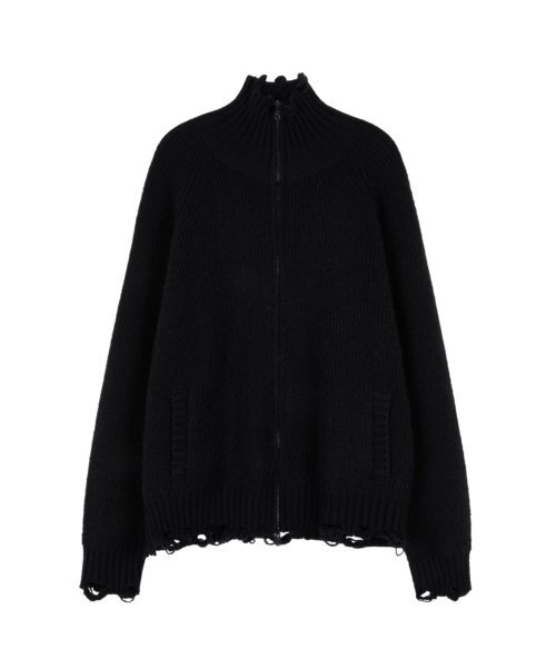IDWS(アイドンワナセル)の「Swift Symbol High Neck Knit Zip Up Black(カーディガン/ボレロ・レディース・その他・0/2/1)」の18枚目の写真