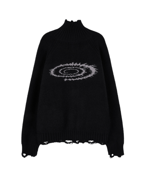 IDWS(アイドンワナセル)の「Swift Symbol High Neck Knit Zip Up Black(カーディガン/ボレロ・レディース・その他・0/2/1)」の19枚目の写真