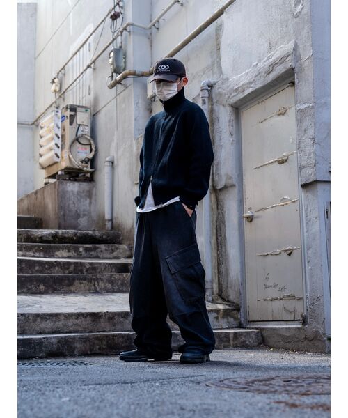 IDWS(アイドンワナセル)の「Swift Symbol High Neck Knit Zip Up Black(カーディガン/ボレロ・レディース・その他・0/2/1)」の22枚目の写真