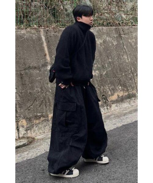 IDWS(アイドンワナセル)の「Swift Symbol High Neck Knit Zip Up Black(カーディガン/ボレロ・レディース・その他・0/2/1)」の6枚目の写真