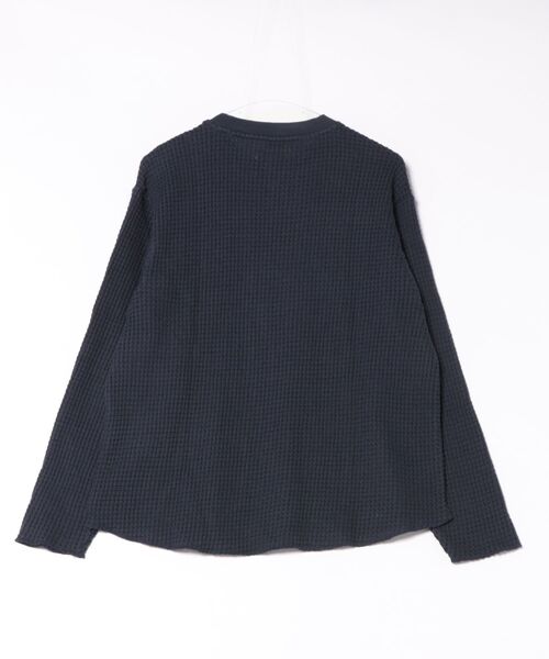 BANKS(バンクス)の「LS TEE /BANKS JOURNAL(バンクスジャーナル)長袖無地ロングT-シャツ(Tシャツ/カットソー・メンズ・グリーン/ネイビー・X-LARGE/MEDIUM)」の3枚目の写真