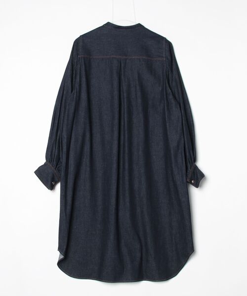 Mackintosh(マッキントッシュ)の「THORNHILL DRESS(シャツワンピース・レディース・インディゴブルー・6)」の8枚目の写真