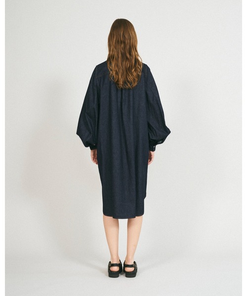 Mackintosh(マッキントッシュ)の「THORNHILL DRESS(シャツワンピース・レディース・インディゴブルー・6)」の5枚目の写真