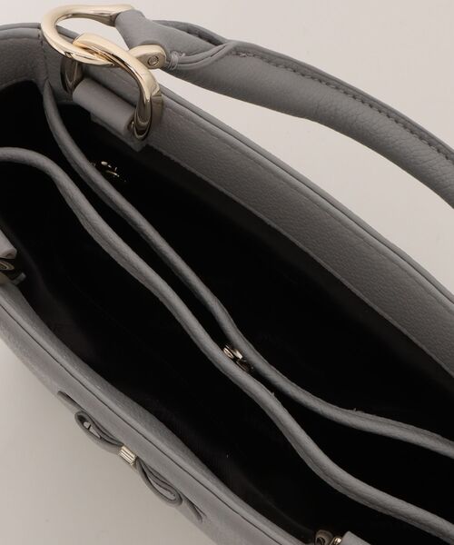 JILL STUART(ジルスチュアート)の「JILL STUART(ジル スチュアート) Misty 2WAYハンド(ハンドバッグ・レディース・ブルーグレー/ブラック/ホワイト・FREE)」の5枚目の写真