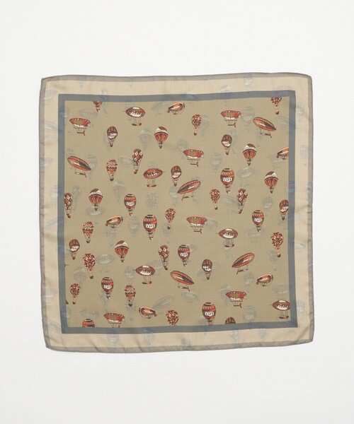 CIAOPANIC（チャオパニック）の「ダブルフェイスリバーシブル大判スカーフ（バンダナ/スカーフ・レディース・グリーン/レッド・ONE SIZE）」の8枚目の写真