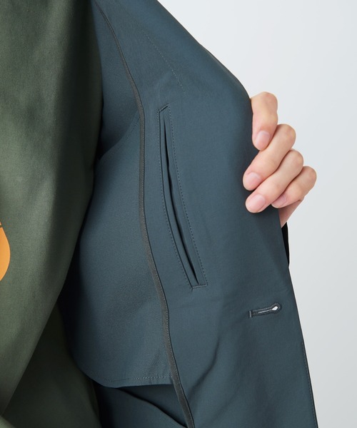Snow Peak(スノーピーク)の「Snow Peak / Water-Repellent Stretch Jacket 撥水 ストレッチジャケット(テーラードジャケット・メンズ・チャコール/ブラック/グレイッシュベージュ・S/M/L/XL)」の12枚目の写真