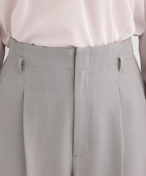 SHOO・LA・RUE（シューラルー）の「【セットアップ可/多機能】センタープレスできちんと見え ベルト付きワイドパンツ（その他パンツ・レディース・ナチュラル/グレー/ネイビー・02/01/10/04/03）」の20枚目の写真