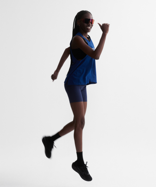 MENASOO(ミナス)の「VENODE Three Track Logo Active Sleeve_Blue(Tシャツ/カットソー・レディース・ブルー・1/2)」の15枚目の写真