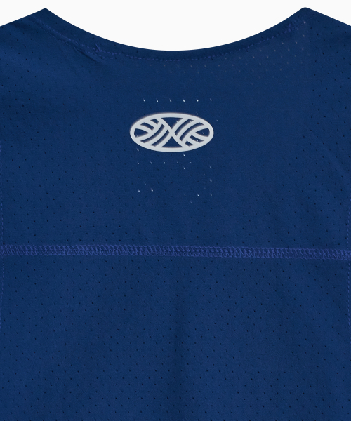 MENASOO(ミナス)の「VENODE Three Track Logo Active Sleeve_Blue(Tシャツ/カットソー・レディース・ブルー・1/2)」の4枚目の写真