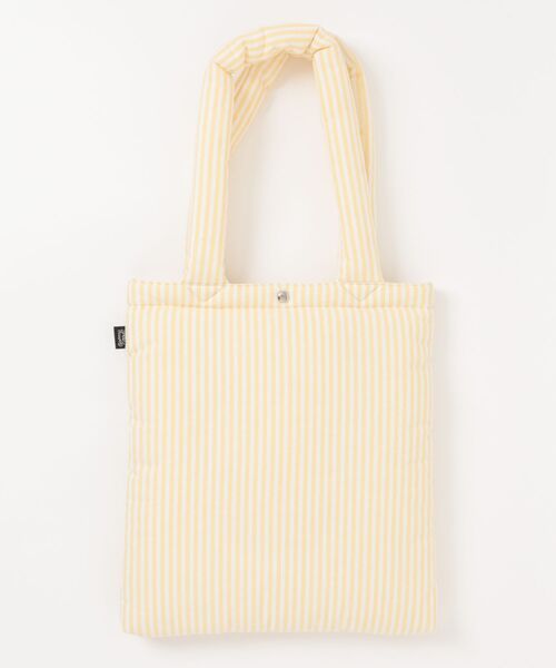OSAMU GOODS(オサムグッズ)の「CONVERSE/コンバース CV OG STRIPE PUFFING TOTE(トートバッグ・レディース・ピンク/グリーン/サックスブルー/イエロー・ONE SIZE)」の5枚目の写真