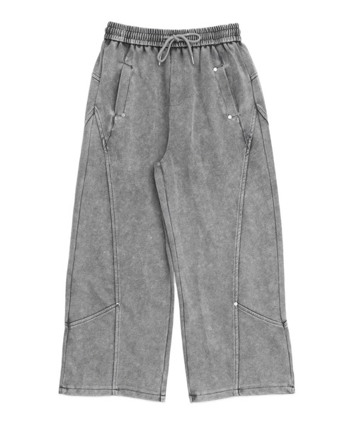 ANAP(アナップ)の「スタッズ付スウェットパンツ(スウェットパンツ・レディース・ライトグレー/ブラック・F)」の8枚目の写真