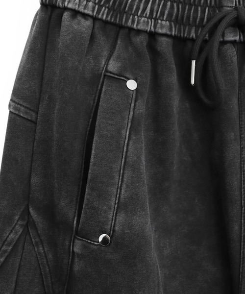 ANAP(アナップ)の「スタッズ付スウェットパンツ(スウェットパンツ・レディース・ライトグレー/ブラック・F)」の9枚目の写真