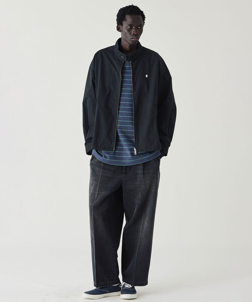 FARAH(ファーラー)の「FARAH | ツータック ワイドデニムパンツ MEN(デニムパンツ・メンズ・ブラック系その他/ダークインディゴブルー・32/34/30)」の17枚目の写真