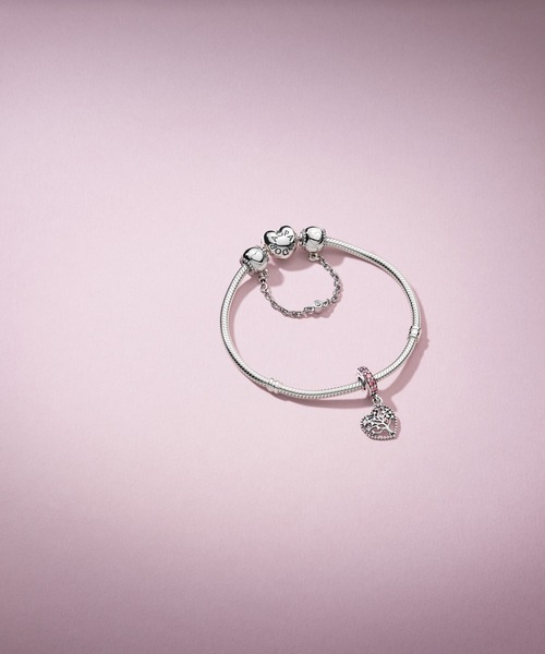 PANDORA（パンドラ）の「Moments ハート スネークチェーン ブレスレット（ブレスレット・レディース・シルバー・18cm/17cm/23cm/21cm/20cm/16cm/19cm）」の17枚目の写真