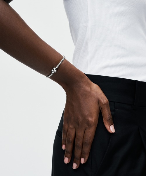 PANDORA（パンドラ）の「Moments ハート スネークチェーン ブレスレット（ブレスレット・レディース・シルバー・18cm/17cm/23cm/21cm/20cm/16cm/19cm）」の12枚目の写真