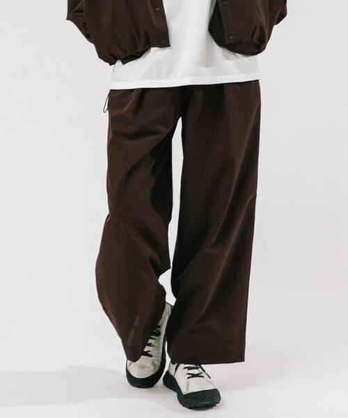 EKAL(エカル)の「DOT AIR WIDE TROUSERS(その他パンツ・レディース・ブラウン/ブラック/チャコールグレー・ONE)」の3枚目の写真