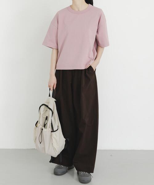 EKAL(エカル)の「DOT AIR WIDE TROUSERS(その他パンツ・レディース・ブラウン/ブラック/チャコールグレー・ONE)」の19枚目の写真