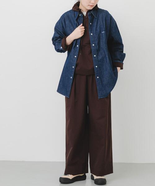 EKAL(エカル)の「DOT AIR WIDE TROUSERS(その他パンツ・レディース・ブラウン/ブラック/チャコールグレー・ONE)」の18枚目の写真