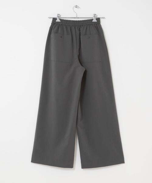 EKAL（エカル）の「『吸水速乾/通気性/軽量』DOT AIR WIDE TROUSERS（その他パンツ・レディース・ブラウン/ブラック/チャコールグレー・ONE）」の18枚目の写真