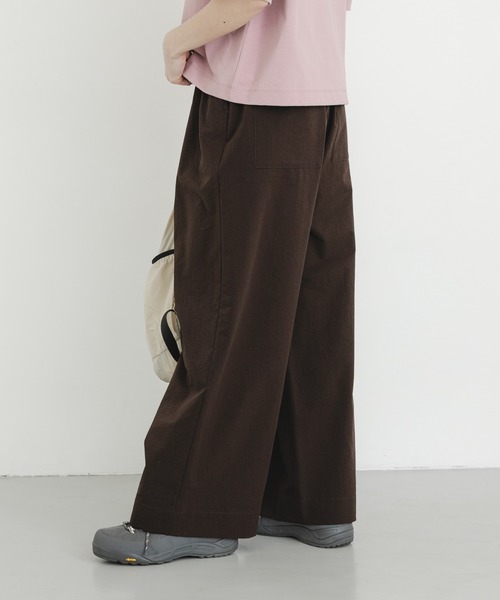 EKAL（エカル）の「DOT AIR WIDE TROUSERS（その他パンツ・レディース・ブラウン/ブラック/チャコールグレー・ONE）」の20枚目の写真