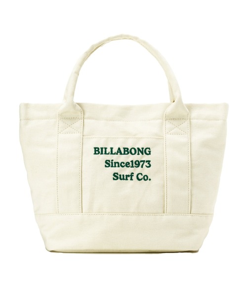 BILLABONG(ビラボン)の「BILLABONG ウィメンズ COTTON CANVAS MINI T トートバッグ 【2026年春夏モデル】(トートバッグ・レディース・ブラック/インディゴブルー/オレンジ系その他/ホワイト/ブルー系その他・FREE)」の2枚目の写真