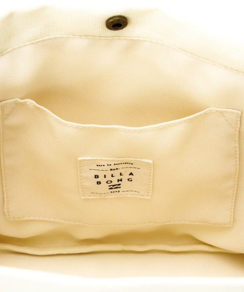 BILLABONG(ビラボン)の「BILLABONG ウィメンズ COTTON CANVAS MINI T トートバッグ 【2026年春夏モデル】(トートバッグ・レディース・ブラック/インディゴブルー/オレンジ系その他/ホワイト/ブルー系その他・FREE)」の11枚目の写真