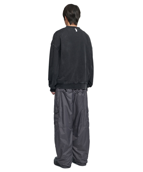 NOMANUAL(NOMANUAL)の「EMBLEM SWEAT ZIP-UP - WASHED BLACK(その他アウター・レディース・その他・MEDIUM/LARGE)」の5枚目の写真