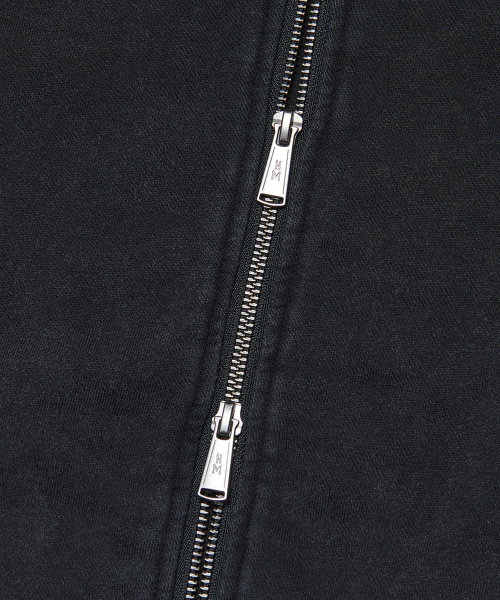NOMANUAL(NOMANUAL)の「EMBLEM SWEAT ZIP-UP - WASHED BLACK(その他アウター・レディース・その他・MEDIUM/LARGE)」の7枚目の写真