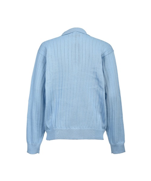 BREATH(ブレス)の「SCRIPT LOGO KNIT ZIP UP JACKET(その他アウター・メンズ・ブラック/ライトブルー・X-LARGE/SMALL/MEDIUM/XX-LARGE/LARGE)」の7枚目の写真