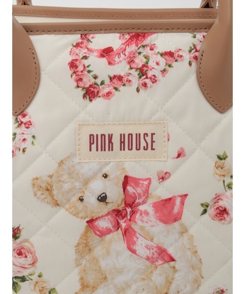 テディローズプリントキルティングバッグ（トートバッグ）｜PINK HOUSE