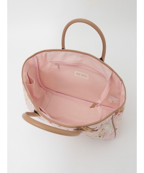 PINK HOUSE(ピンクハウス)の「テディローズプリントキルティングバッグ(トートバッグ・レディース・キナリ/ブラック/ラベンダー/ピンク/スカイブルー・フリー)」の18枚目の写真