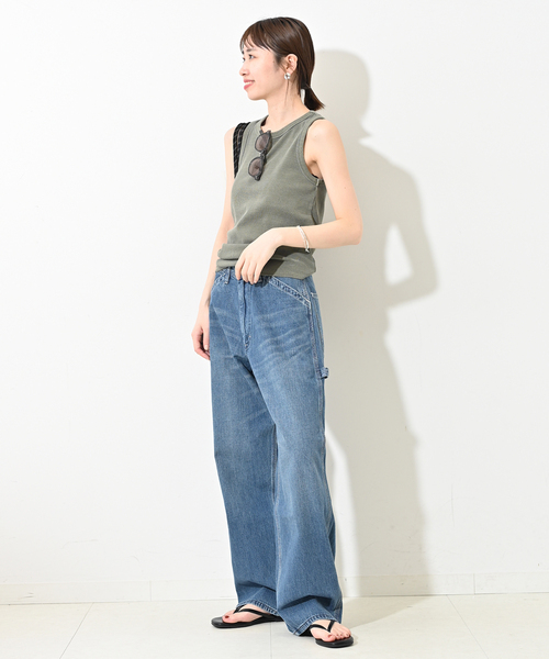 SLOBE IENA(スローブイエナ)の「《追加》LEE/リー SLOBE別注 ペインターパンツ LM7288(デニムパンツ・レディース・スカイブルー・40/38/36)」の15枚目の写真