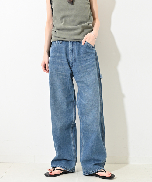 SLOBE IENA(スローブイエナ)の「《追加》LEE/リー SLOBE別注 ペインターパンツ LM7288(デニムパンツ・レディース・スカイブルー・40/38/36)」の18枚目の写真