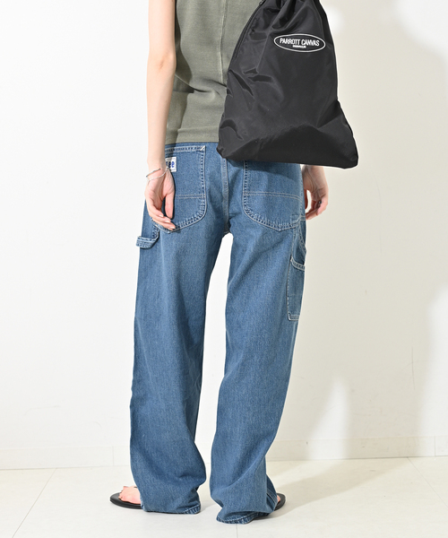 SLOBE IENA(スローブイエナ)の「《追加》LEE/リー SLOBE別注 ペインターパンツ LM7288(デニムパンツ・レディース・スカイブルー・40/38/36)」の22枚目の写真