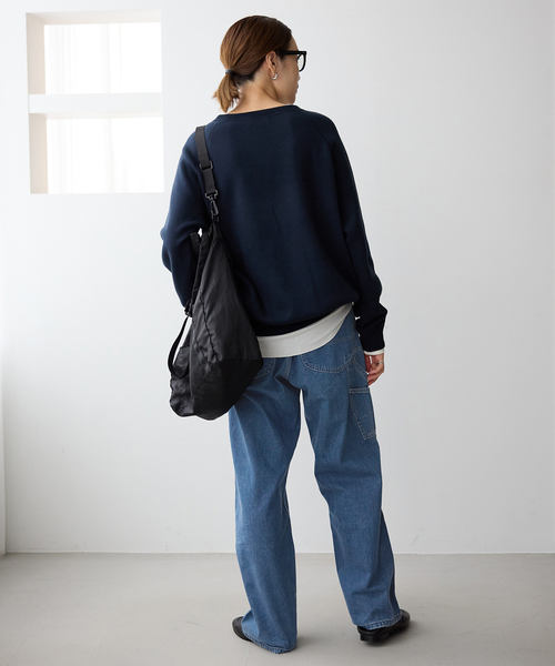 Lee(リー)の「《追加》LEE/リー SLOBE別注 ペインターパンツ LM7288(デニムパンツ・レディース・スカイブルー・40/38/36)」の21枚目の写真