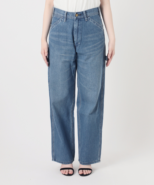 Lee(リー)の「《追加》LEE/リー SLOBE別注 ペインターパンツ LM7288(デニムパンツ・レディース・スカイブルー・40/38/36)」の20枚目の写真