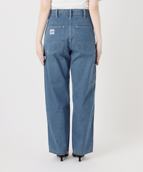 Lee(リー)の「《追加》LEE/リー SLOBE別注 ペインターパンツ LM7288(デニムパンツ・レディース・スカイブルー・40/38/36)」の18枚目の写真