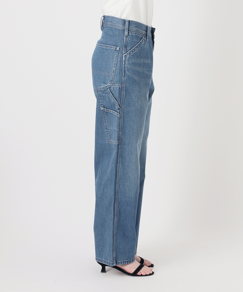 Lee(リー)の「《追加》LEE/リー SLOBE別注 ペインターパンツ LM7288(デニムパンツ・レディース・スカイブルー・40/38/36)」の17枚目の写真