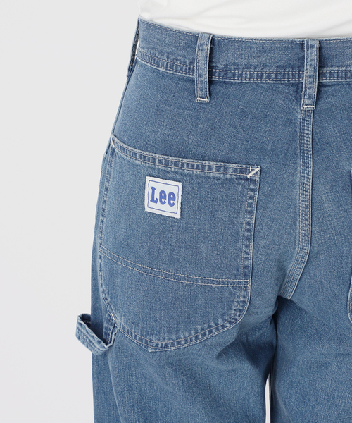 Lee(リー)の「《追加》LEE/リー SLOBE別注 ペインターパンツ LM7288(デニムパンツ・レディース・スカイブルー・40/38/36)」の9枚目の写真