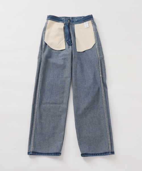 Lee(リー)の「《追加》LEE/リー SLOBE別注 ペインターパンツ LM7288(デニムパンツ・レディース・スカイブルー・40/38/36)」の5枚目の写真