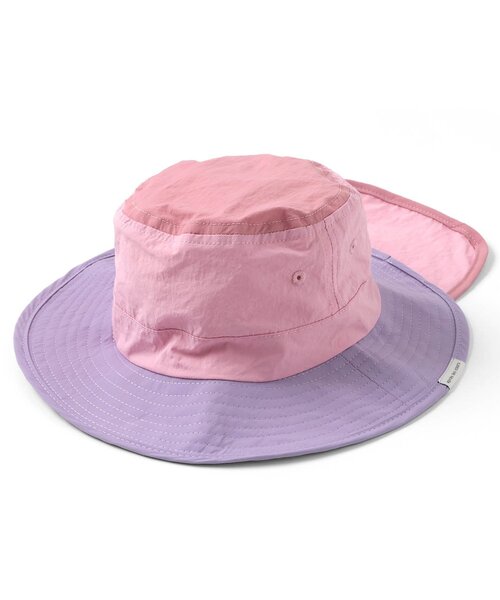 apres les cours（アプレレクール）の「【UVカット/接触冷感】バラエティアウトドアハット（ハット・キッズ・アイボリー/ピンク/ネイビー/ラベンダー/その他3/カーキ・56/54/52/50/48）」の17枚目の写真