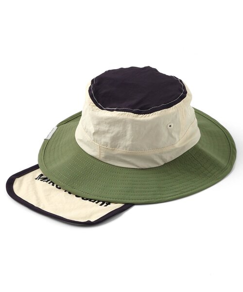 apres les cours（アプレレクール）の「【UVカット/接触冷感】バラエティアウトドアハット（ハット・キッズ・アイボリー/ピンク/ネイビー/ラベンダー/その他3/カーキ・56/54/52/50/48）」の11枚目の写真