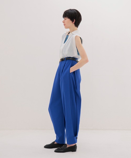 DRESSLAVE（ドレスレイブ）の「sheer skipper knit(シアースキッパーニット)（ニット/セーター・レディース・オレンジ/ホワイト・38）」の3枚目の写真