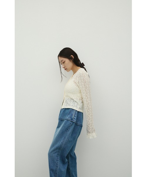 STYLEMIXER(スタイルミキサー)の「ランタンデニム(デニムパンツ・レディース・ブルー/ブラック・SMALL/MEDIUM)」の15枚目の写真