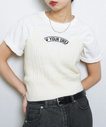 Chillfar | ニットキャミソール ビスチェ(キャミソール)