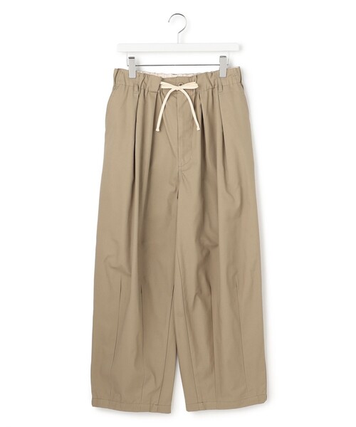 J.PRESS YORK STREET(ジェイプレスヨークストリート)の「【UNISEX】シージーワイド チノパンツ(チノパンツ・メンズ・カーキ系/黄土色系/グレー系・LARGE/MEDIUM/SMALL)」の3枚目の写真