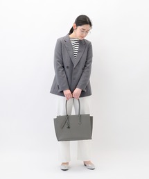 W&.Day/Night（ダブルアンド デイナイト）の「スムーク トートバッグ A4収納 11L 19192（トートバッグ）」