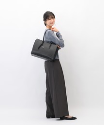 W&.Day/Night（ダブルアンド デイナイト）の「スムーク トートバッグ A4収納 11L 19192（トートバッグ）」