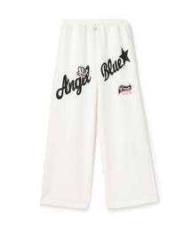 ナルミヤキャラクターズ（ナルミヤキャラクターズ）の「【エンジェルブルー】ビックロゴスェットパンツ（スウェットパンツ）」