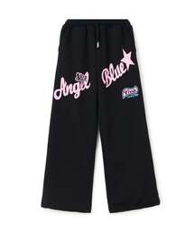 ナルミヤキャラクターズ（ナルミヤキャラクターズ）の「【エンジェルブルー】ビックロゴスェットパンツ（スウェットパンツ）」